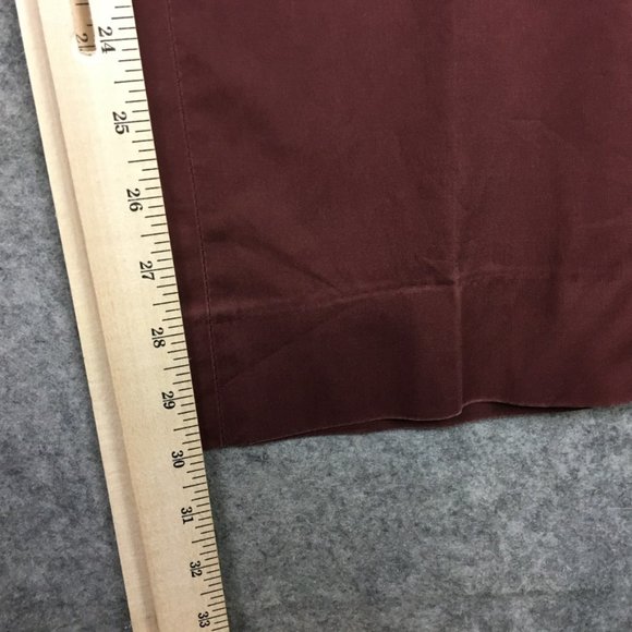 John Varvatos Pants Mens 34x30 Soho Fit Khaki Chino Red Straight Leg Canada Made - Picture 8 of 16